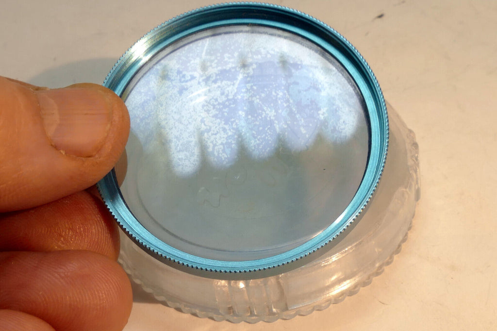 Tiffen 49mm  SF-49M 82A light blue filter threaded (with coating damage)