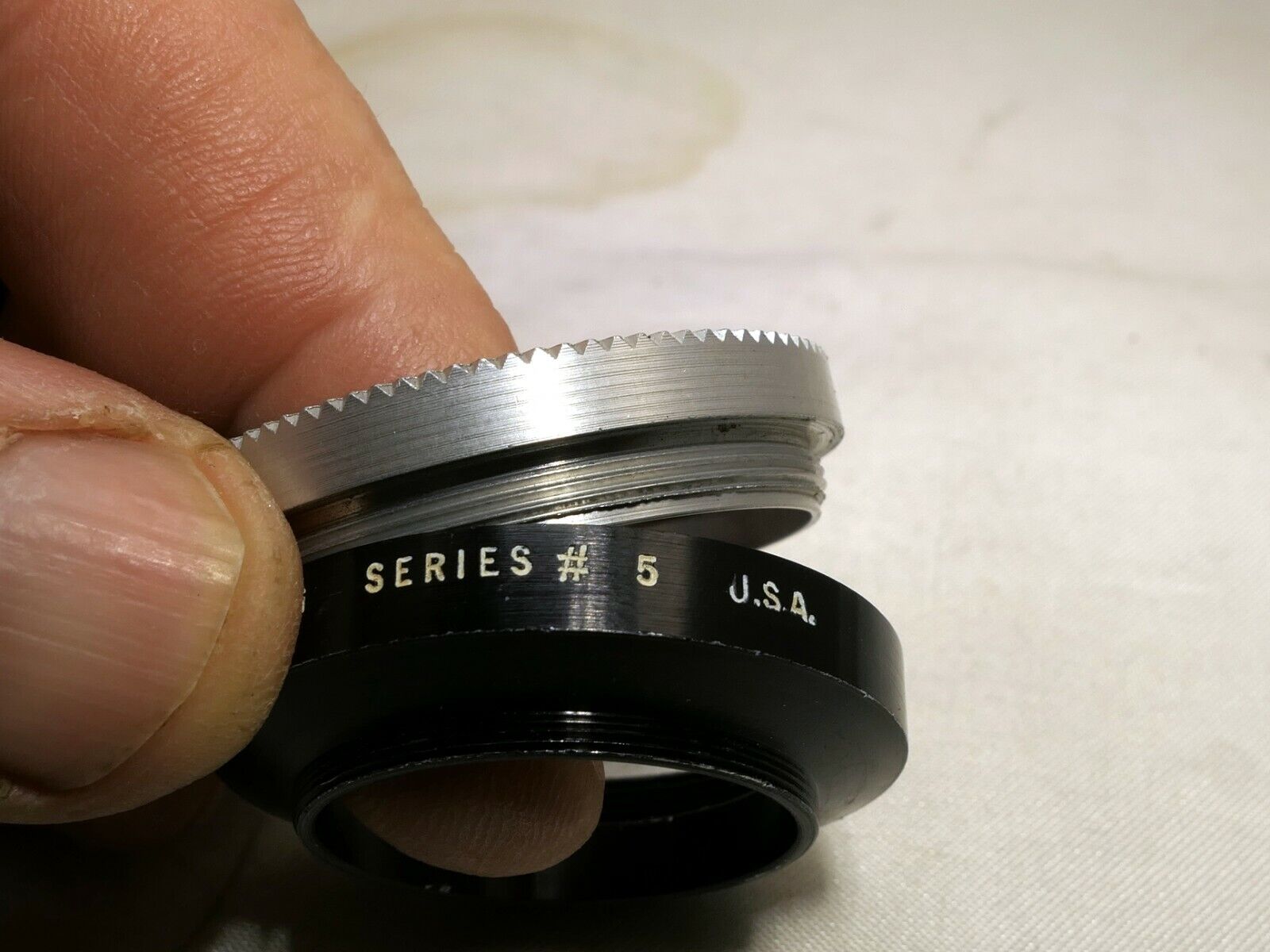 27mm Tiffen # 510R Filter holder Retaining Adapter lens Ring for series 5 v 4.5