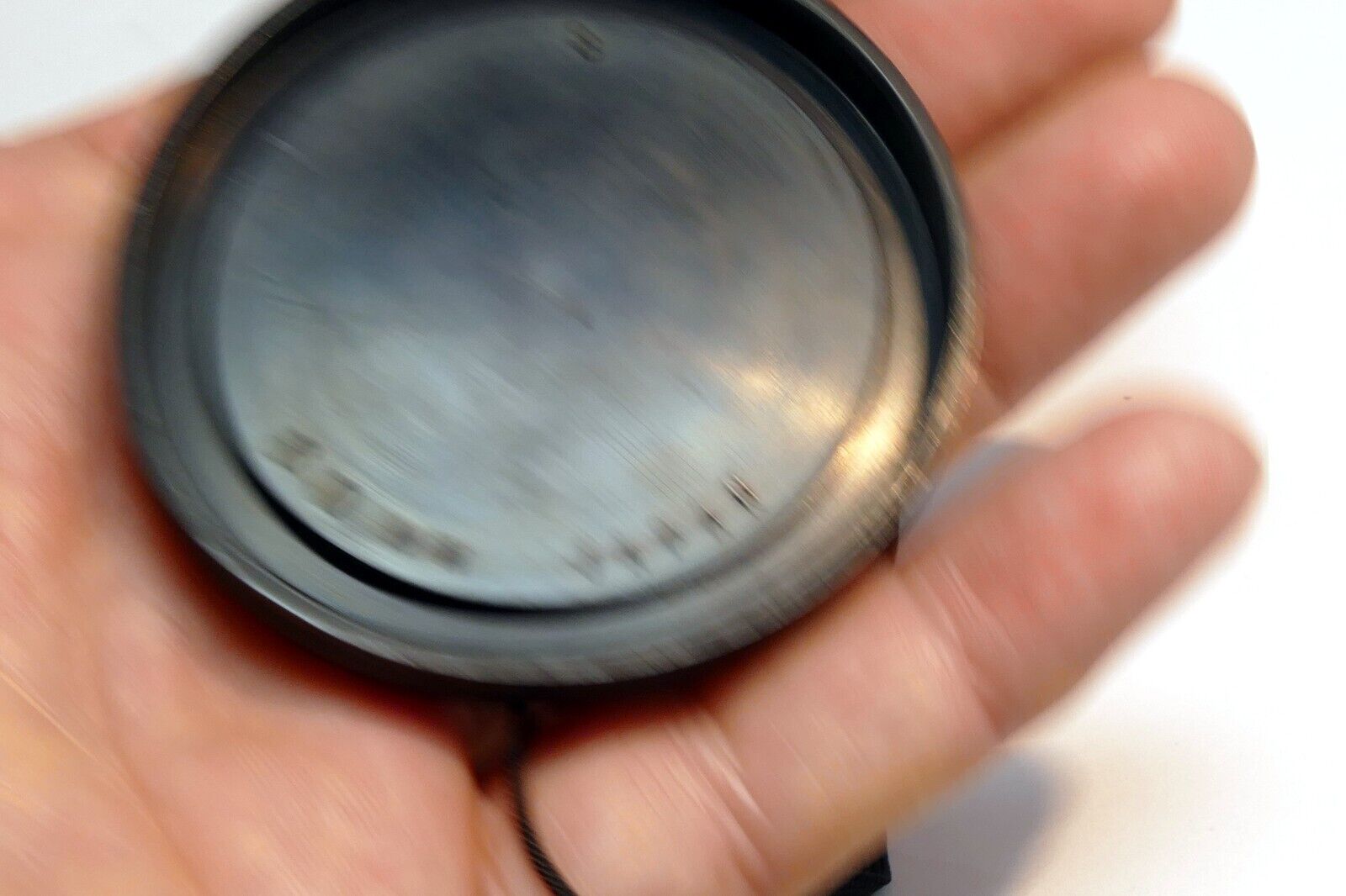 Vivitar  58mm rim Lens Front Cap slip on type with keeper string