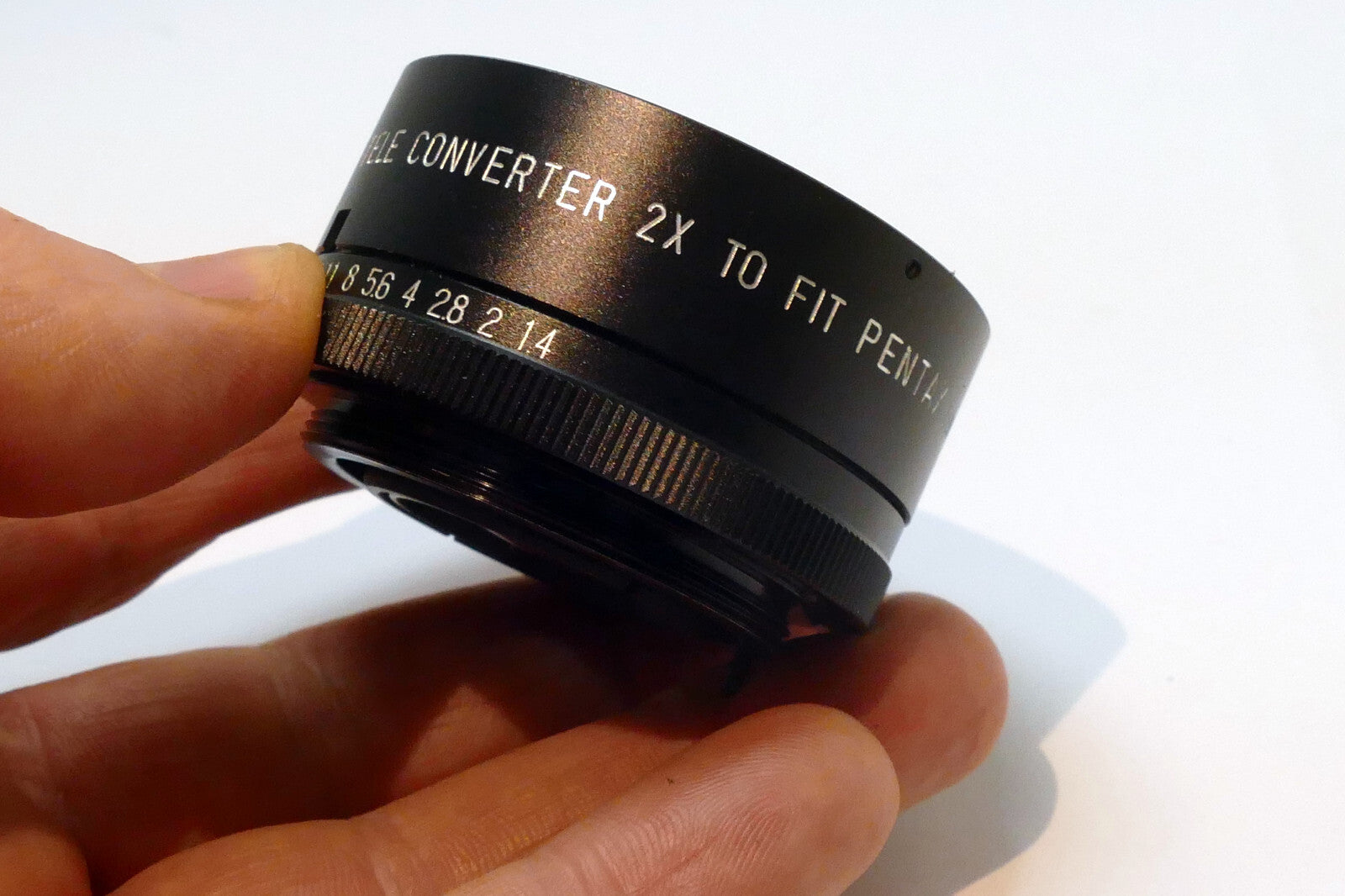 Camron 2X M42 Lens Tele-converter for Pentax - Universal mount w/ aperture ring