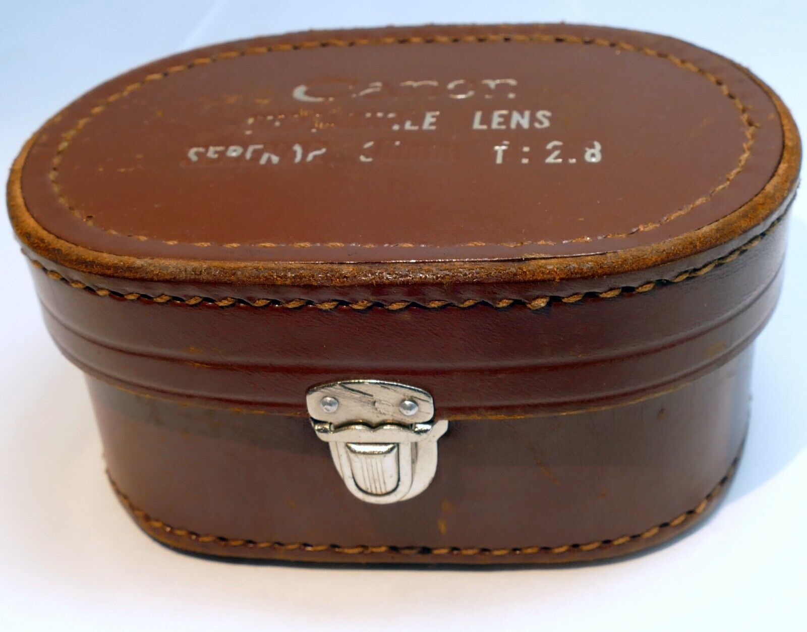 Leather Case for Canon 35mm f2.8 LTM  Lens rangefinder Serenar