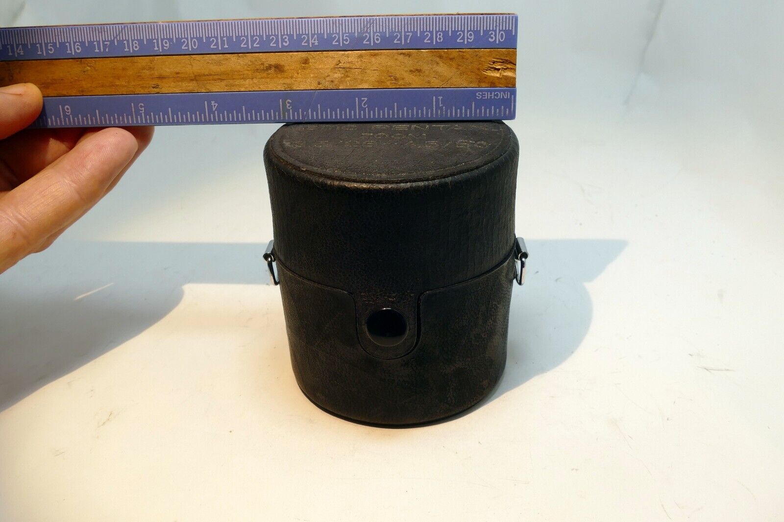 Pentax Hard Case  for 24-50mm f3.5-4.5 A & M lens (fits 50mm f1.4 Takumar 16mm )