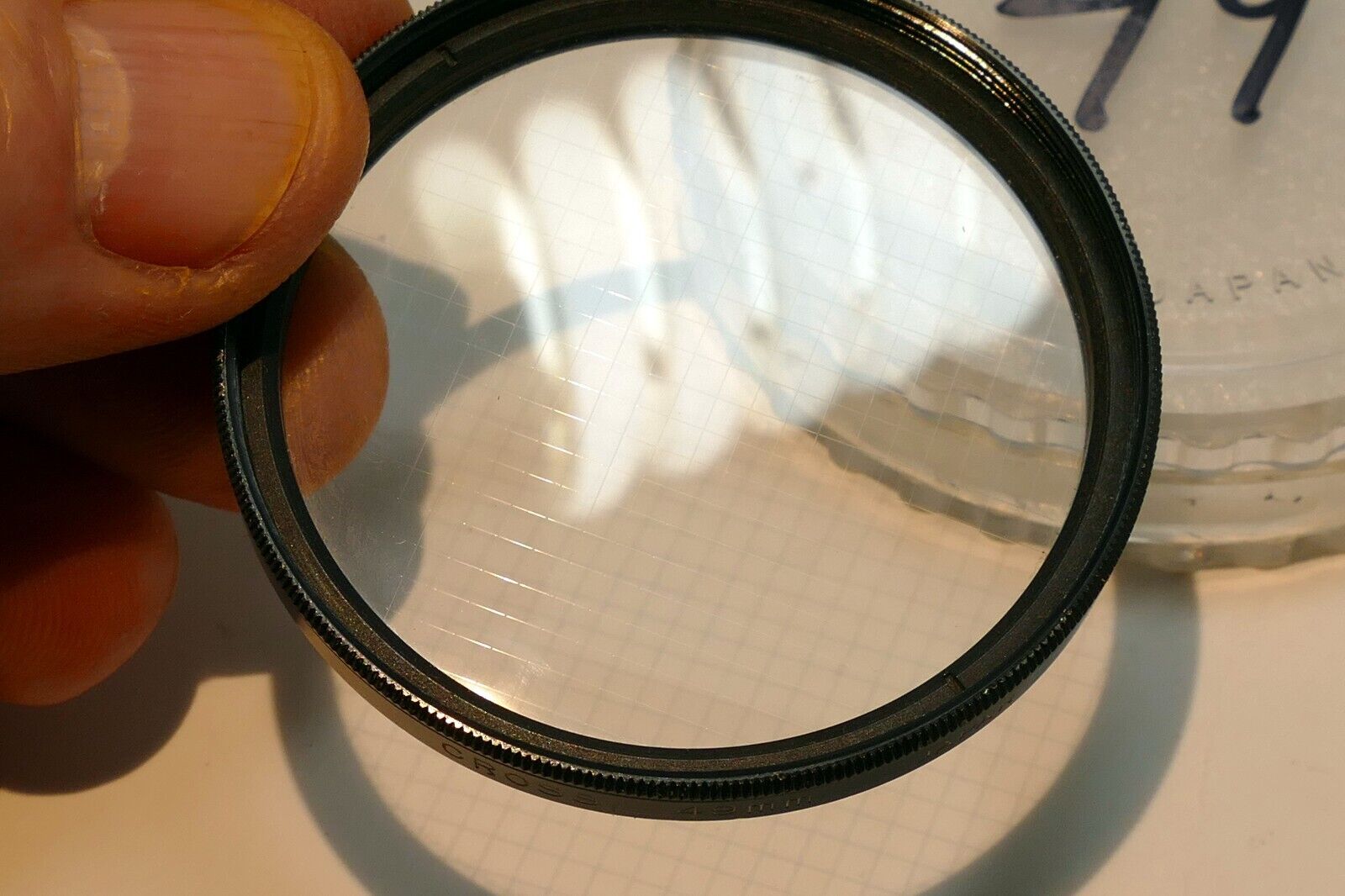 49mm Cross Screen 4 point CS 1mm Filter - excellent condition