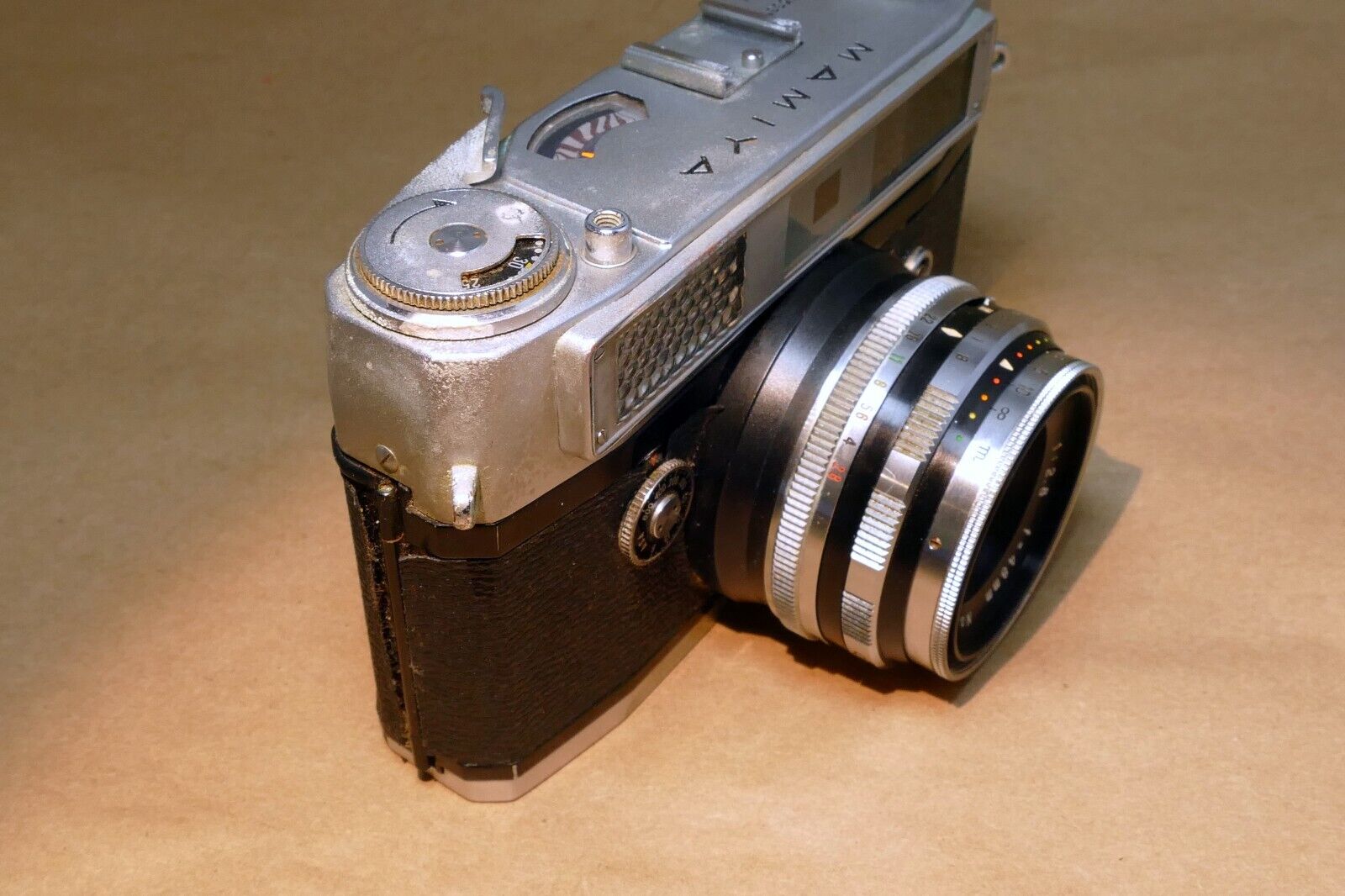 Mamiya Ruby Standard Rangefinder Camera 48mm f2.8 T Sekor Lens 35mm 1962