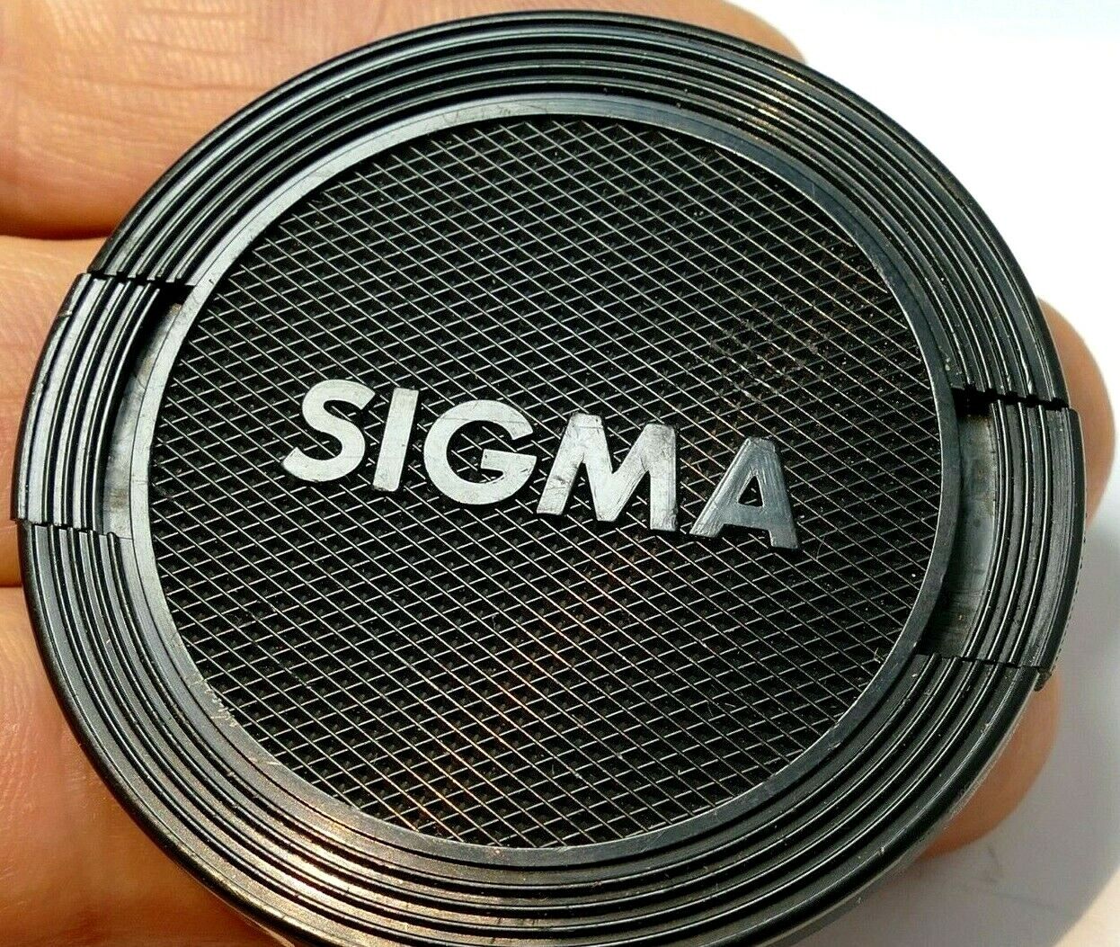 Sigma 52mm Front Lens Cap black for 50mm f2.8 macro manual focus