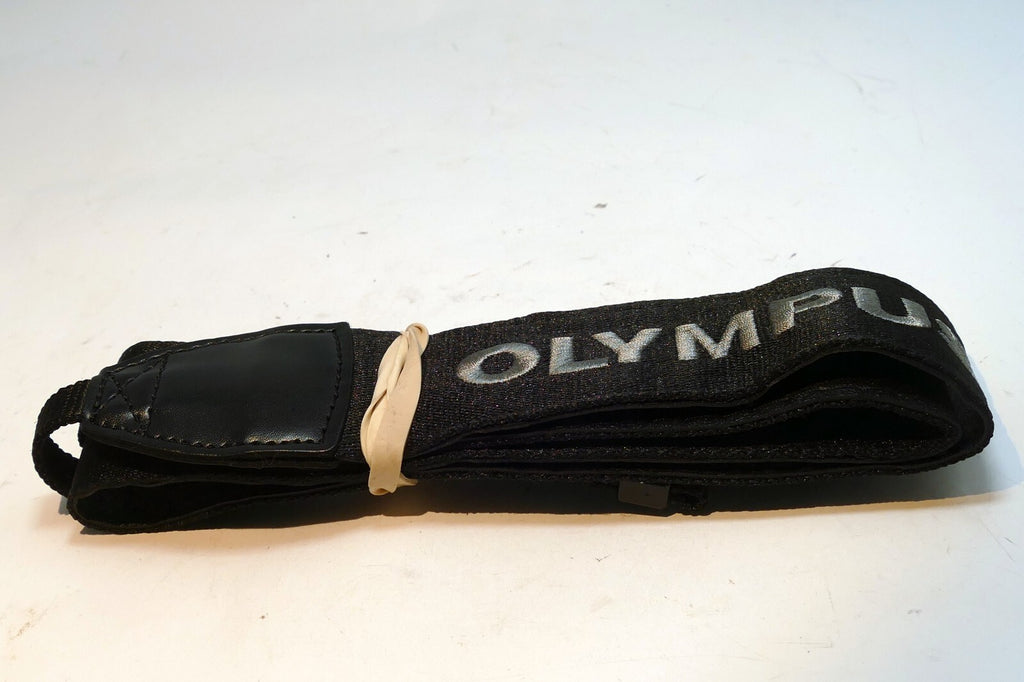 Olympus OM-1 System Neck Shoulder Strap 1.5" wide Gray-Black sturdy camera - OEM