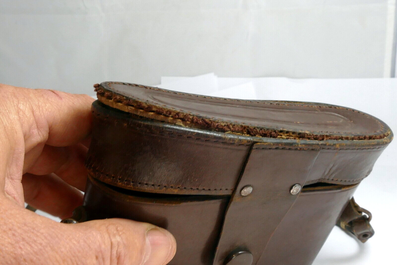 Leather case for Agfa 6X6 Jesolette Folding Camera Jgestar Lens 8.5cm f6.3
