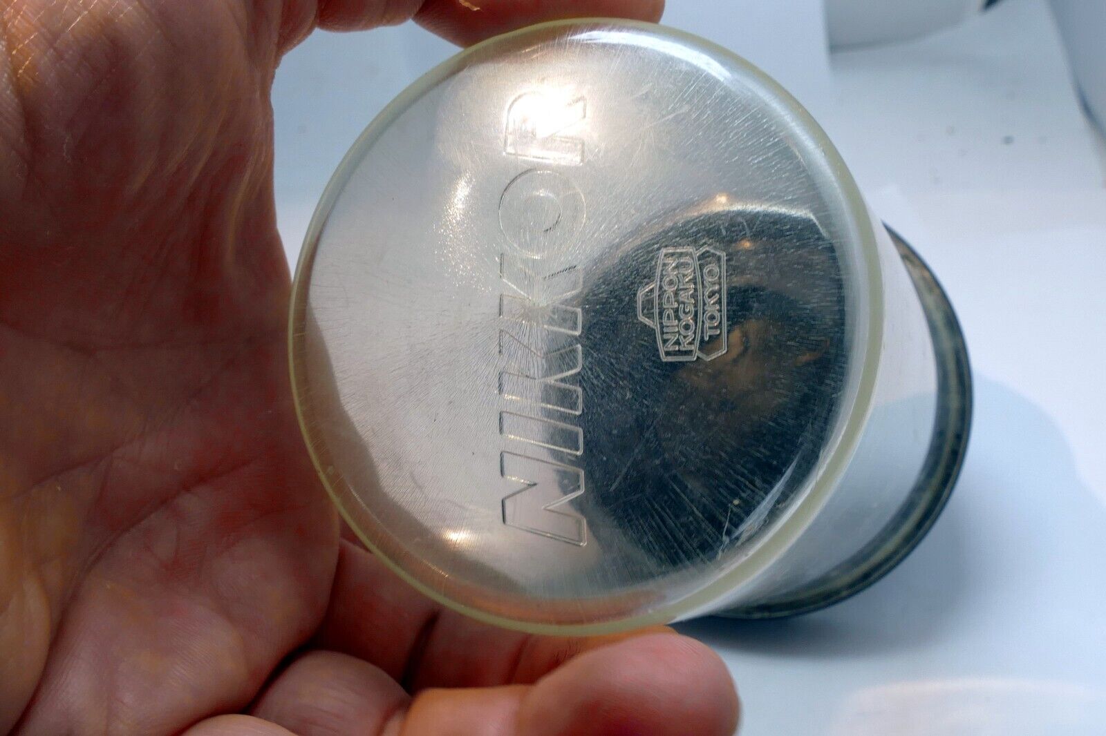 Nikkor Clear Plastic Protective Case Nikon 85mm f1.8 105mm f4 Ai-s genuine OEM