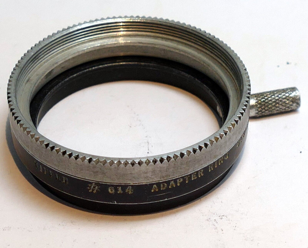 39mm to 44.5mm series VI 6 holder adapter w/ retaining ring # 614 - slip on type