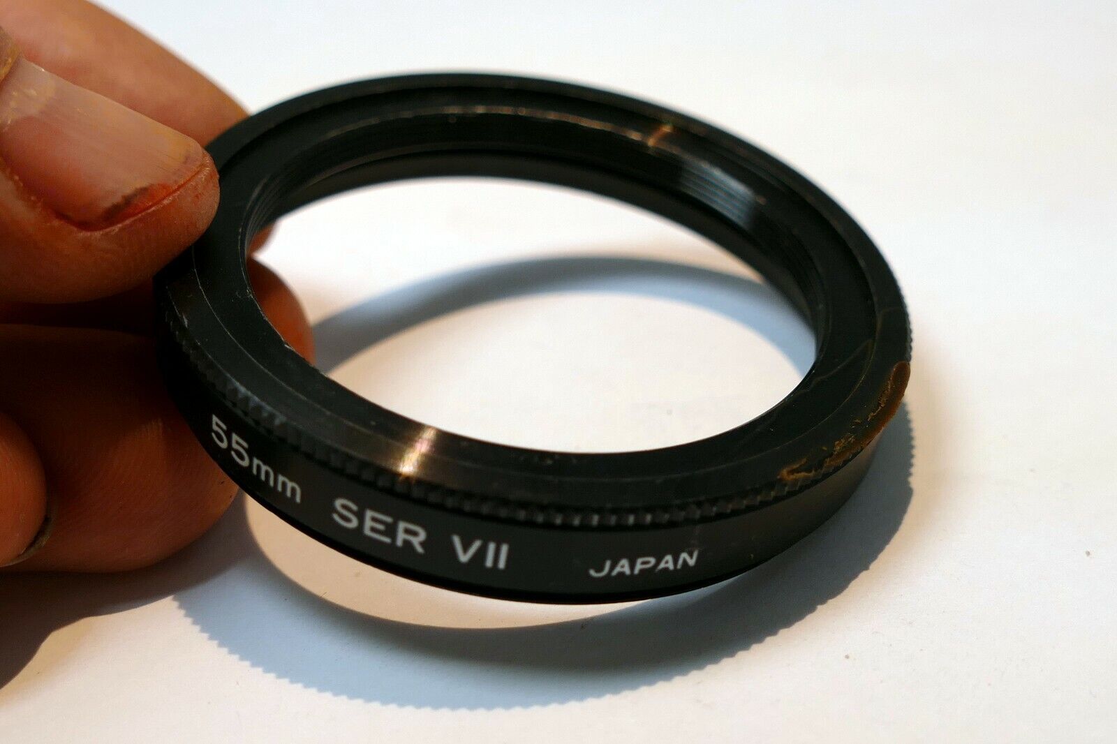 55mm adapter step-down ring series 7 VIII with retaining 2" inch 54mm holder