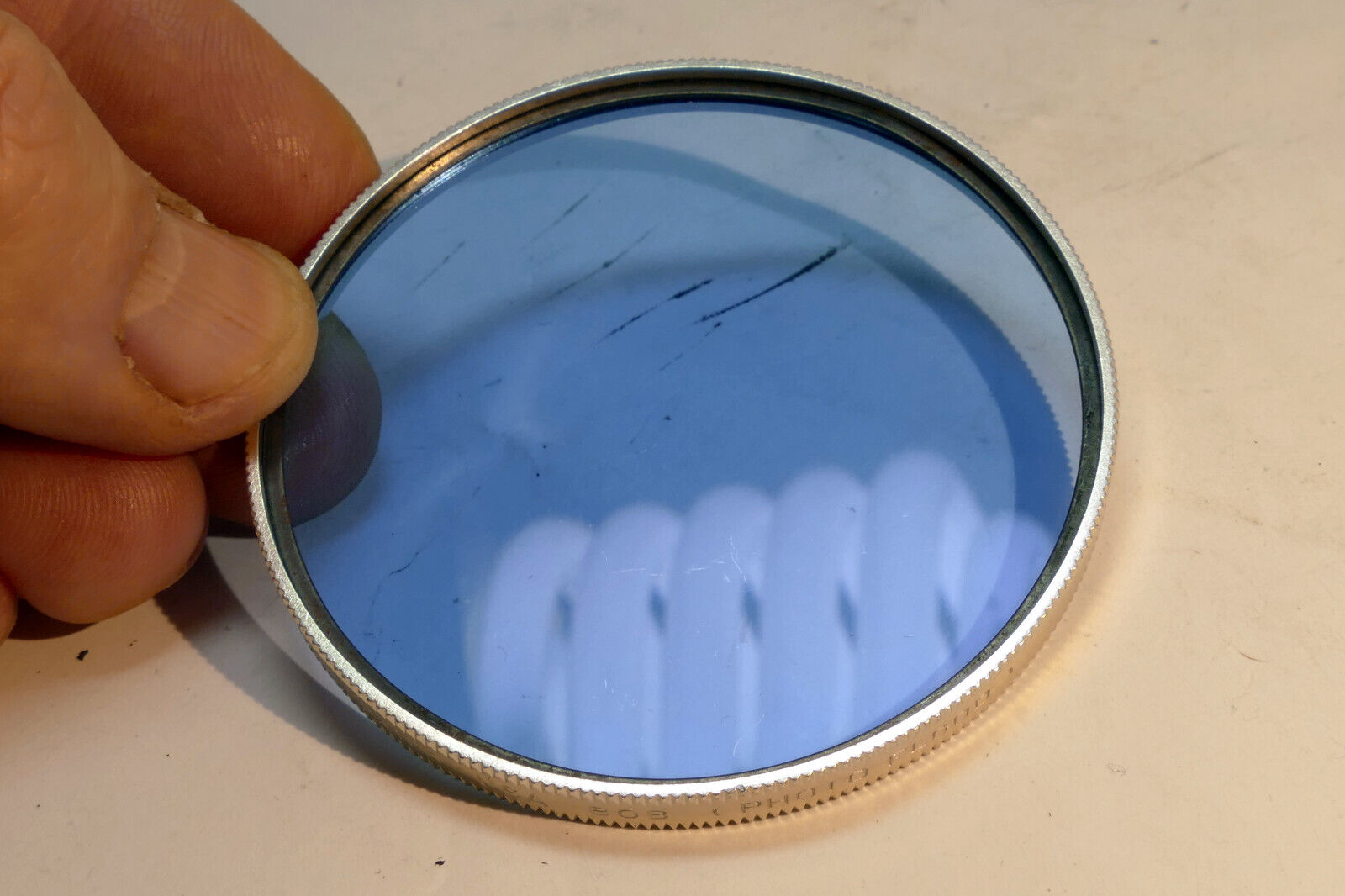 Ednalite 80B Blue  Series 8 VII Photo flood drop in type