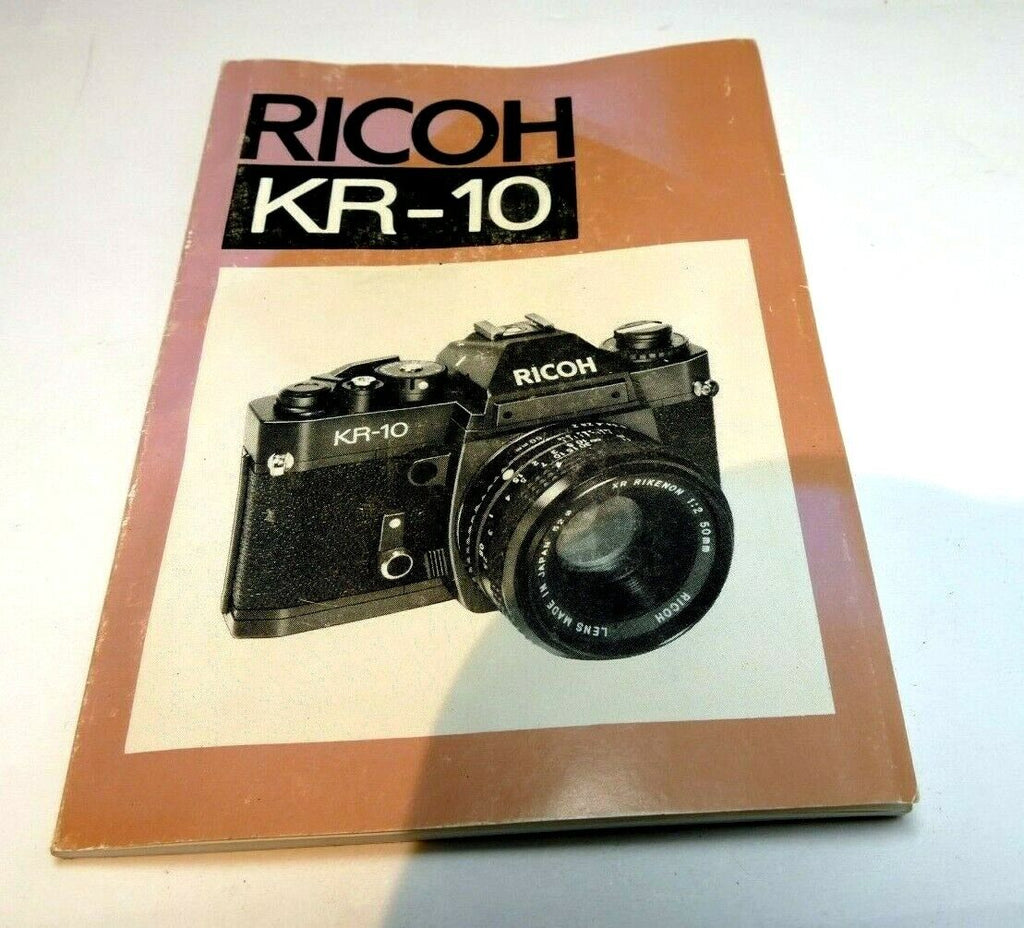 Ricoh KR-10 Camera Guide Instruction Manual English