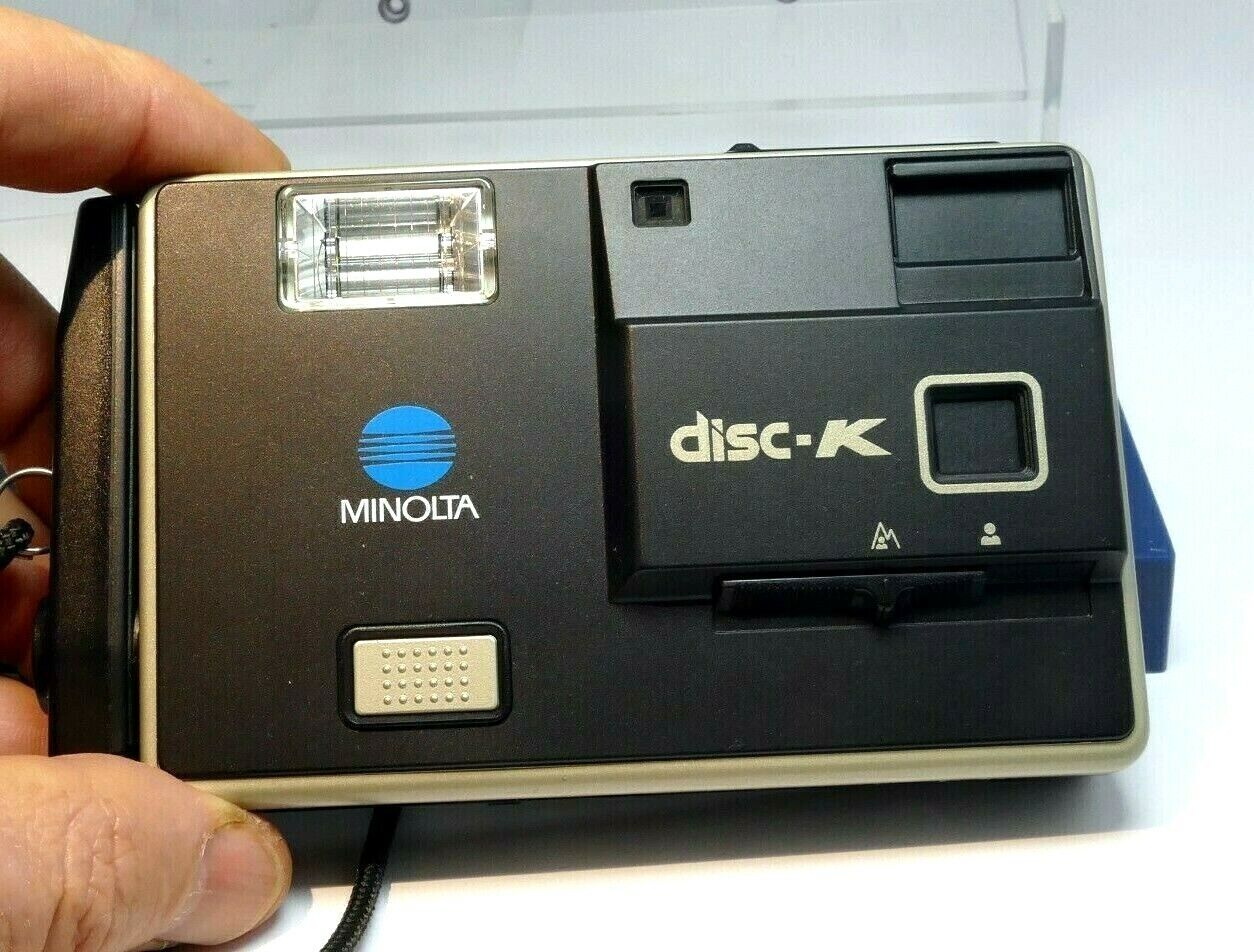 Minolta Disc-K Pocket Camera - UNTESTED AS IS AS FOUNR - NO RETURNS