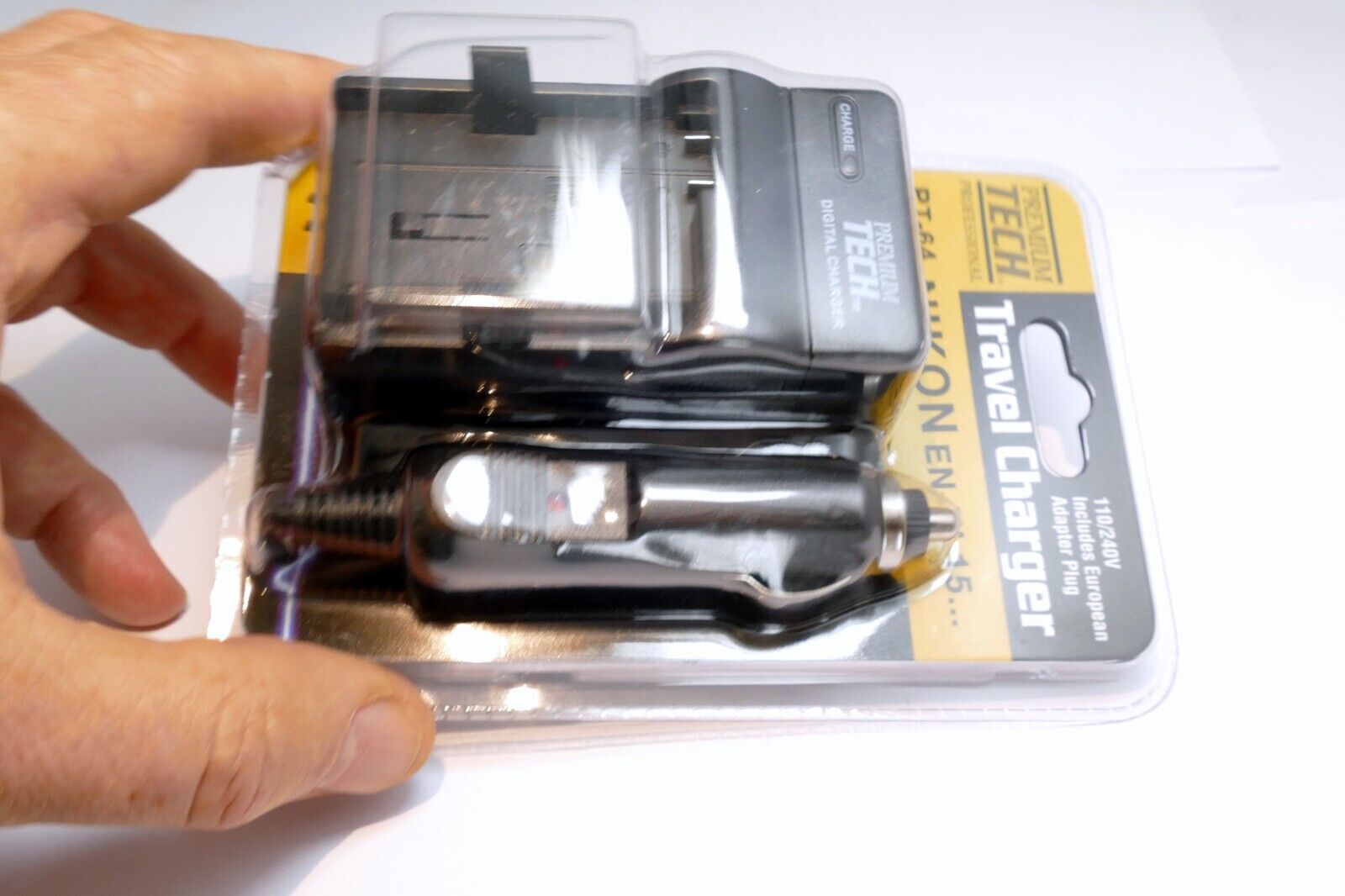 Premium Tech PT-64 Travel Charger for Nikon EN-EL15 replacement