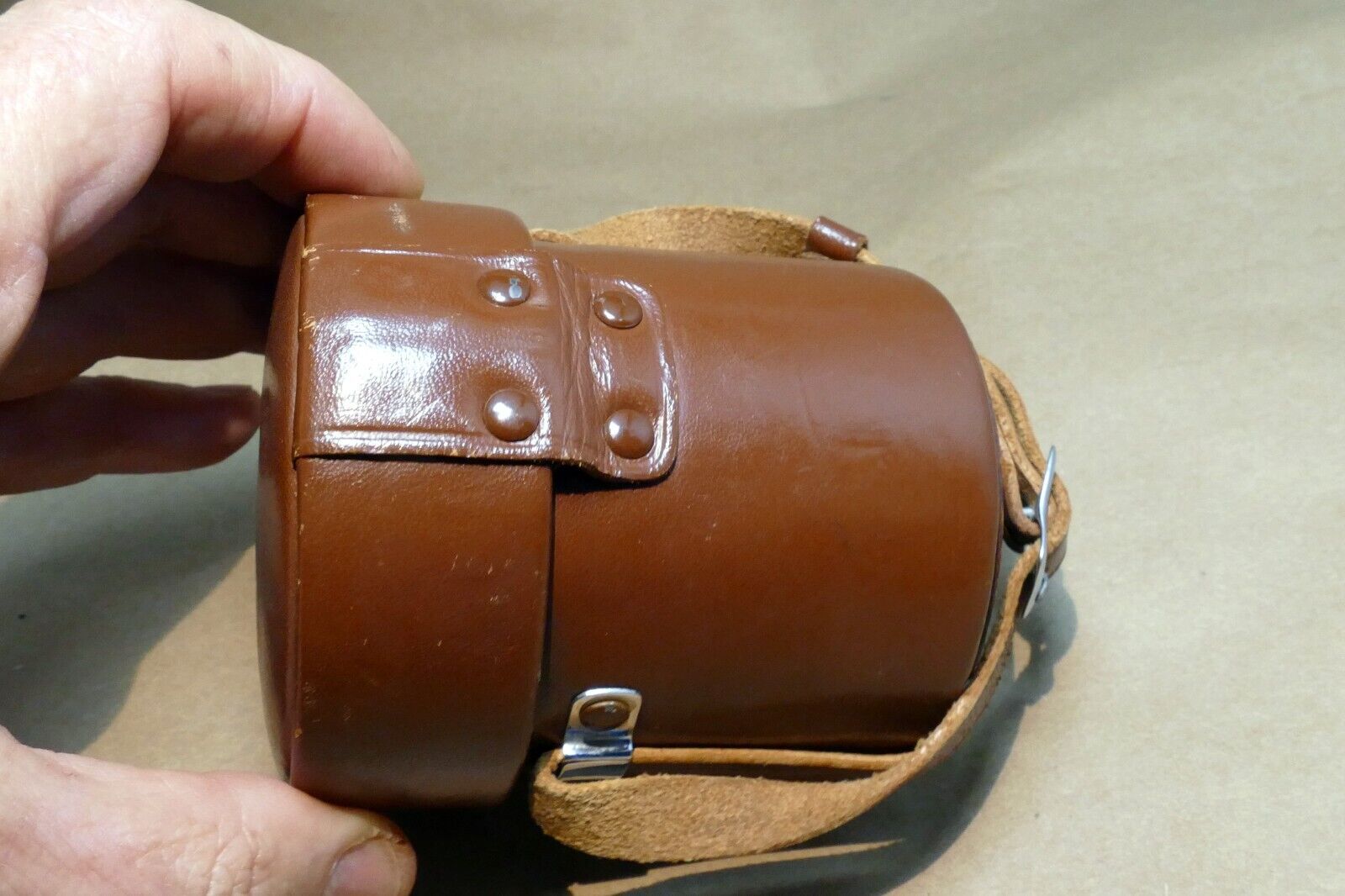 Ansco  Lens case small 3X3"  Agfa