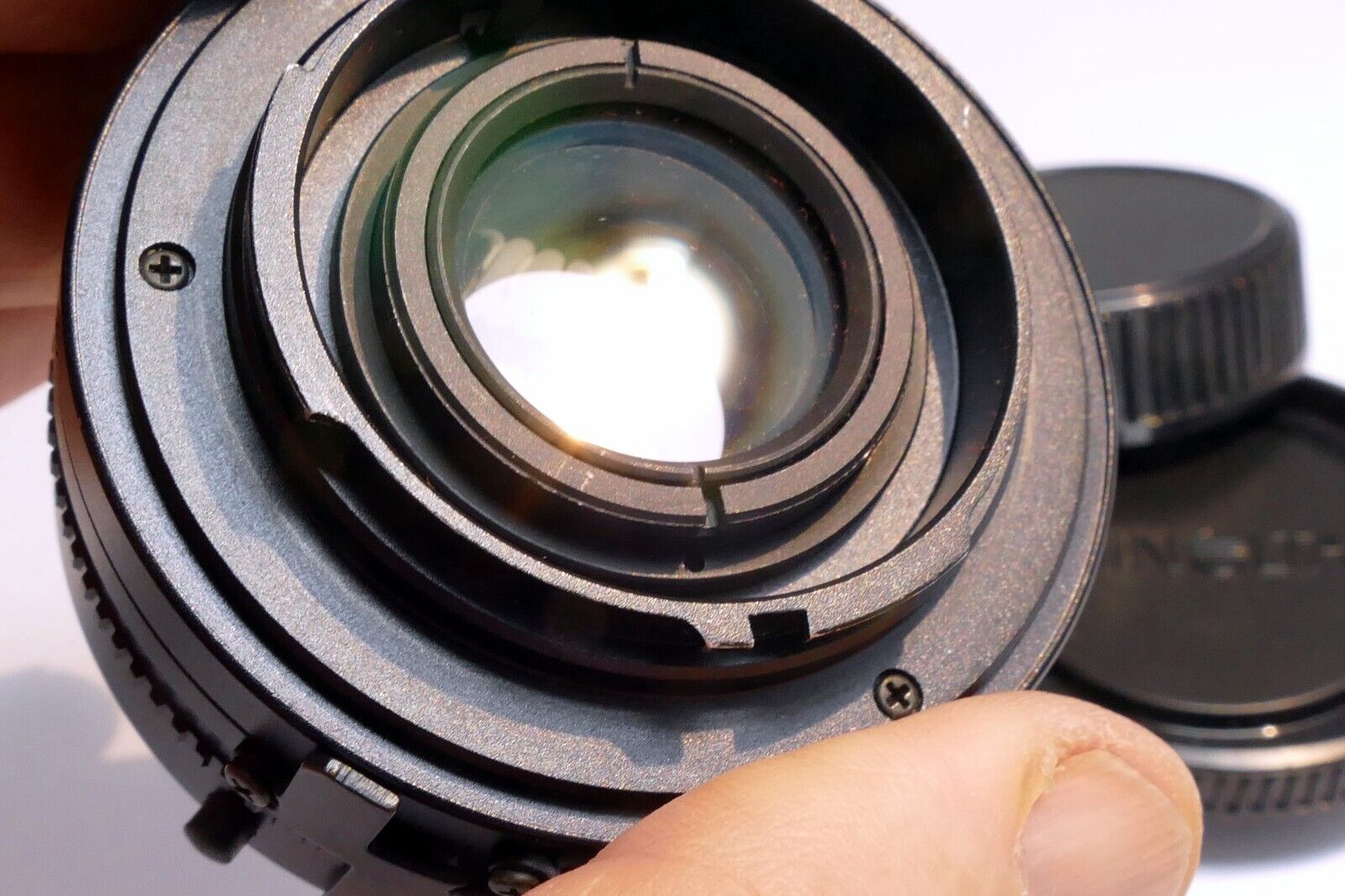 Vivitar 2X Lens For manual focus For Minolta MD MC mount teleconverter (w/ haze)
