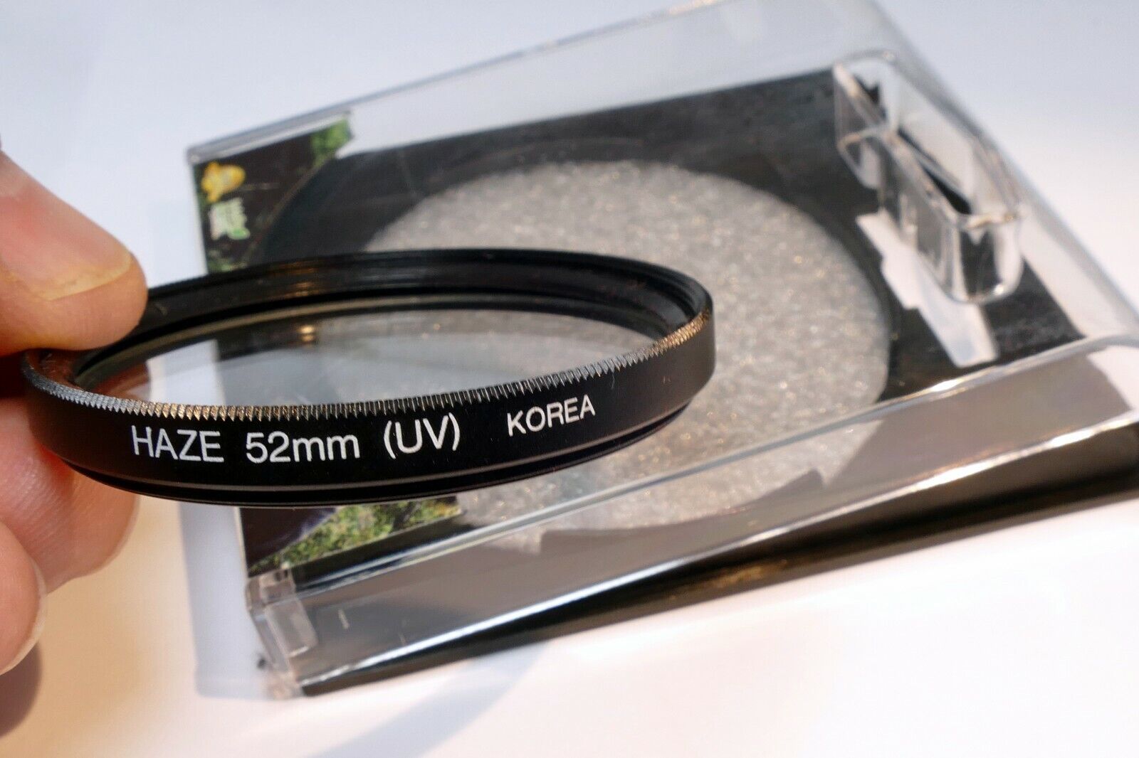 Haze 52mm Filter UV (0) with plastic case made in Korea