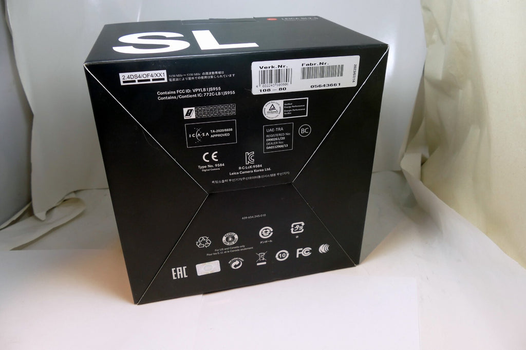 An Empty Box (only ) for  Leica SL2-S 10 880 black US EU JP