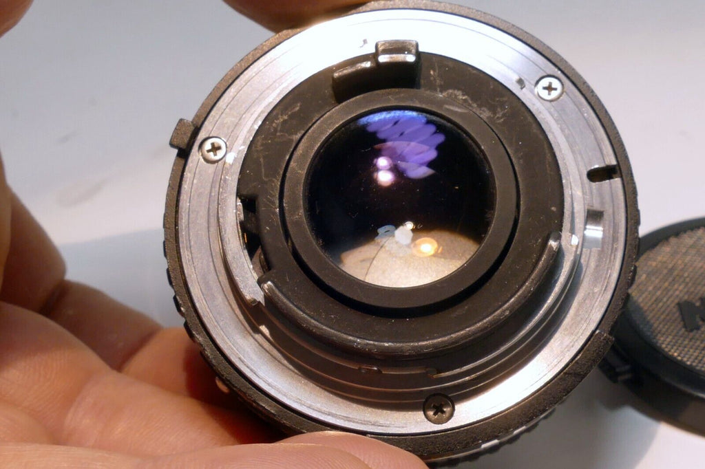 Nikon E series 50mm f1.8 Ai-s Lens prime pancake with little bit of fungus