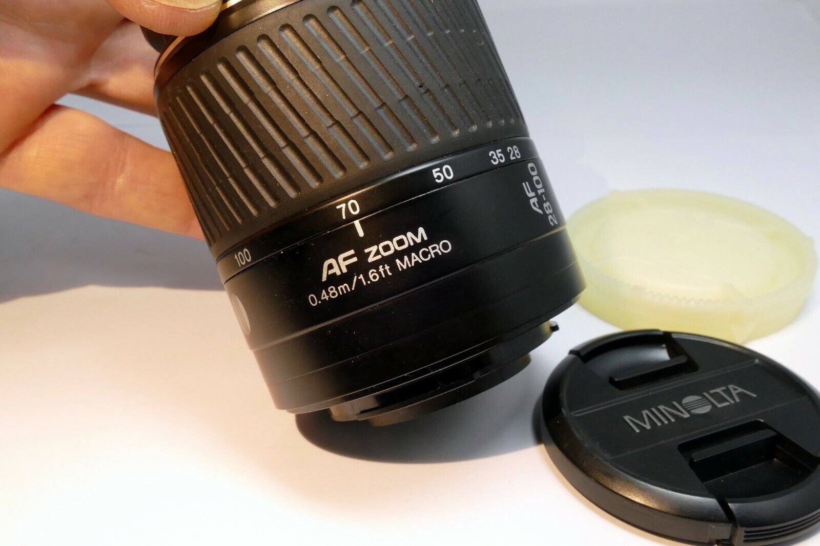 Minolta AF 28-100mm f3.5-5.6 D zoom Lens For α37 α58 α68 Alpha auto focus black