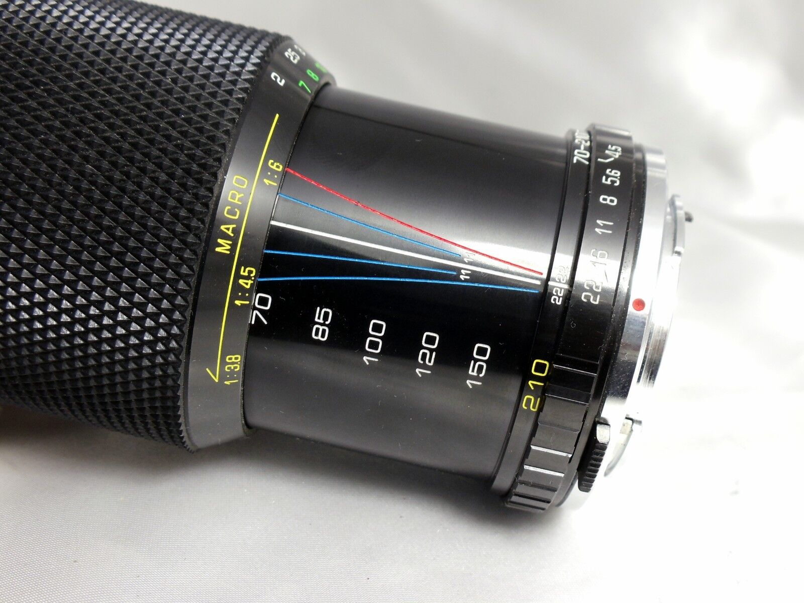 Soligor 70-210mm f4.5 OM lens manual focus for Olympus