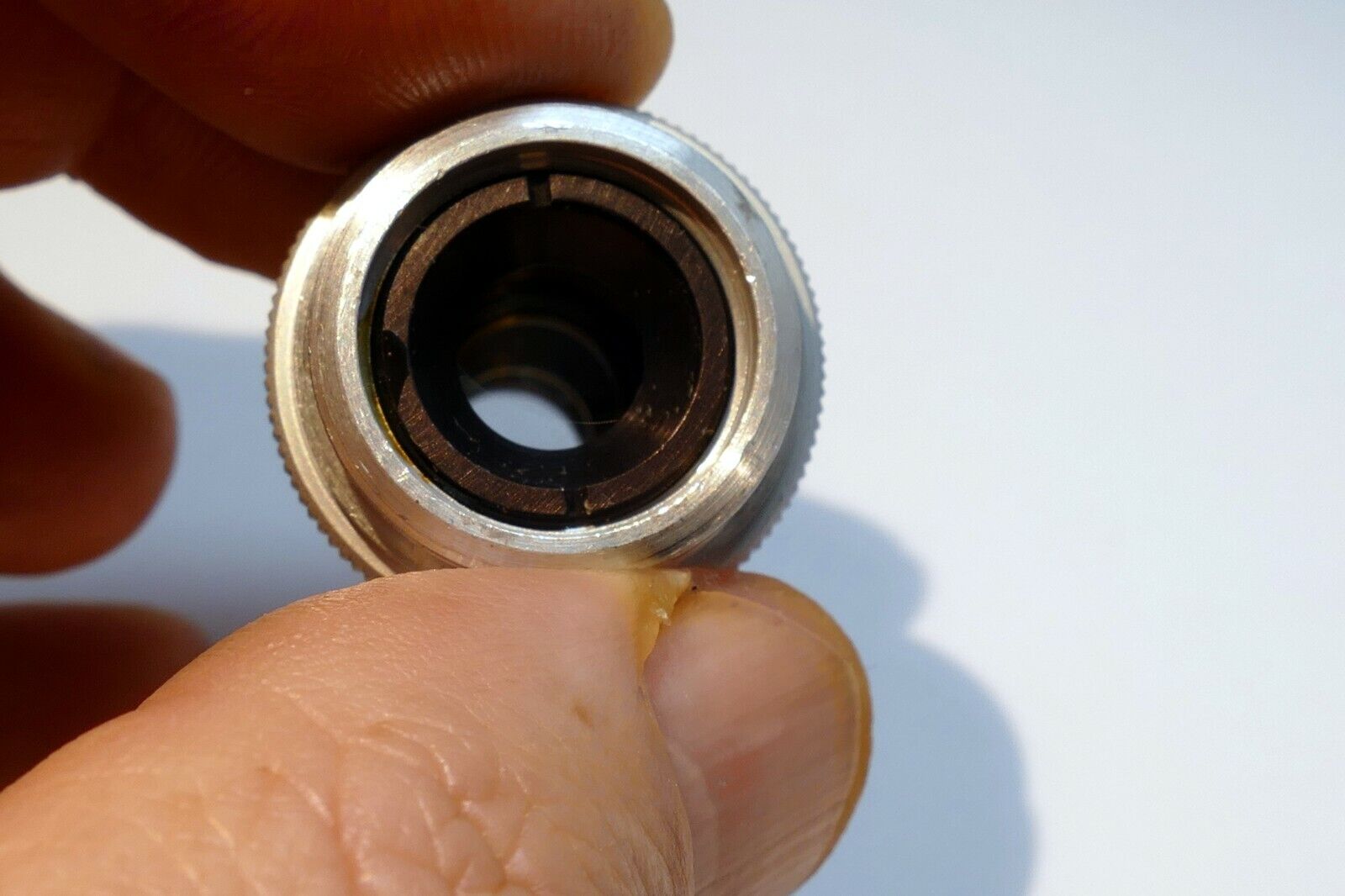AO Spencer 10 0.25 Microscope Objective Lens 10X American Optical USA
