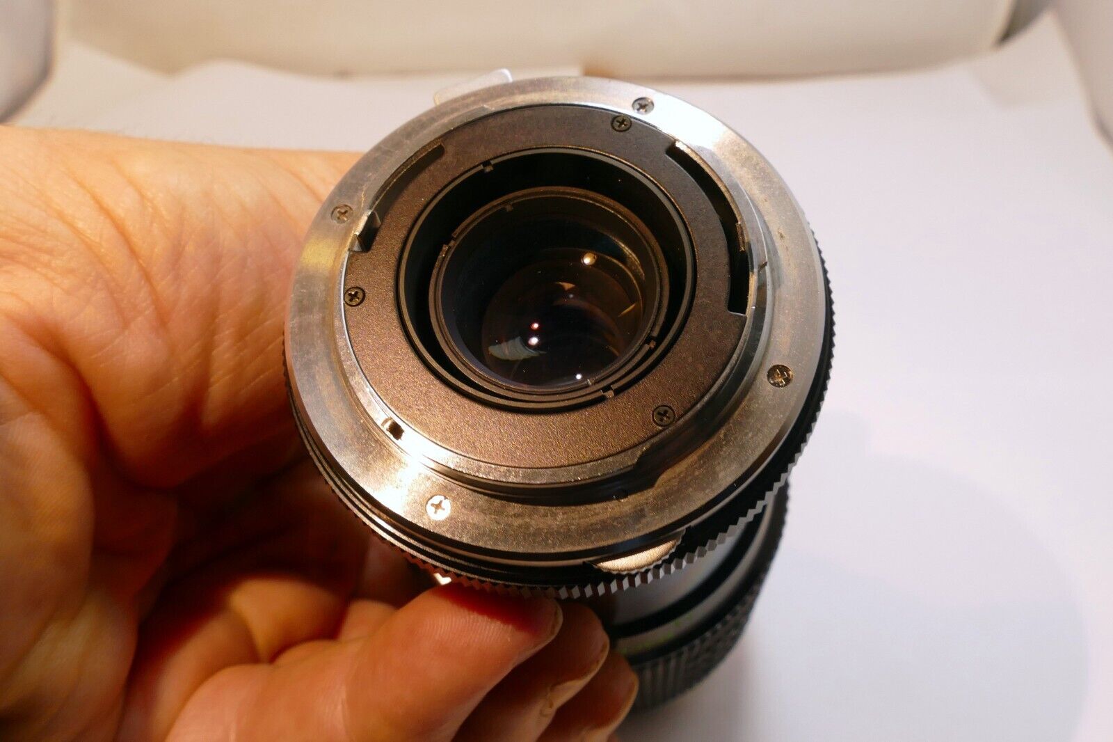 Rokinon 80-200mm f4.5 lens for Olympus OM with Haze (AS IS Parts or Repair)