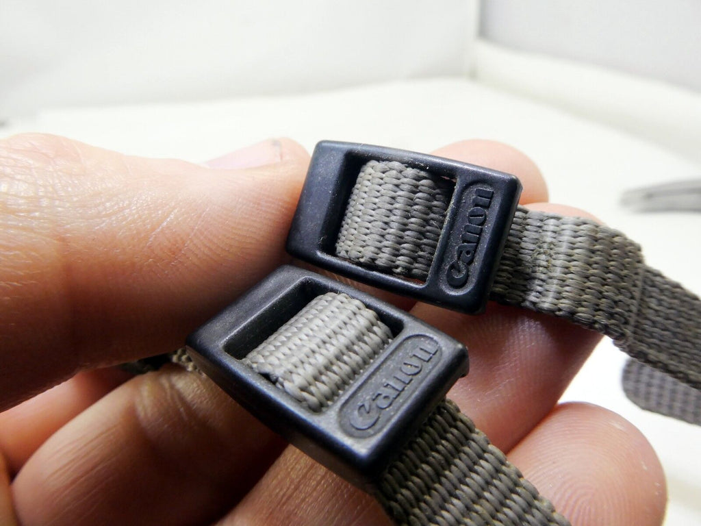 Canon Powershot Gray 2cm wide Camera Neck Shoulder Strap Genuine Original