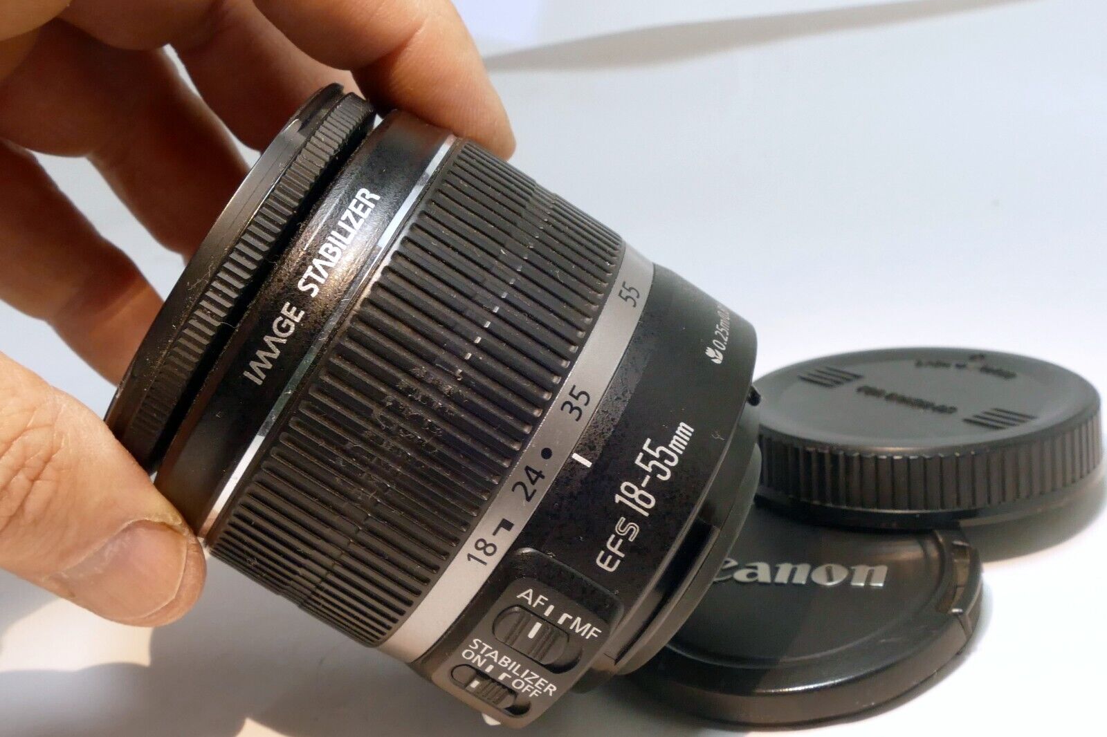 Canon EF-S 18-55mm f/3.5-5.6 IS Lens for digital rebel image stabilizer