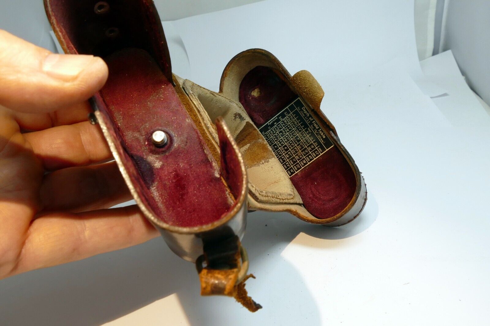 Leather Camera Case for  Iloca rangefinder camera