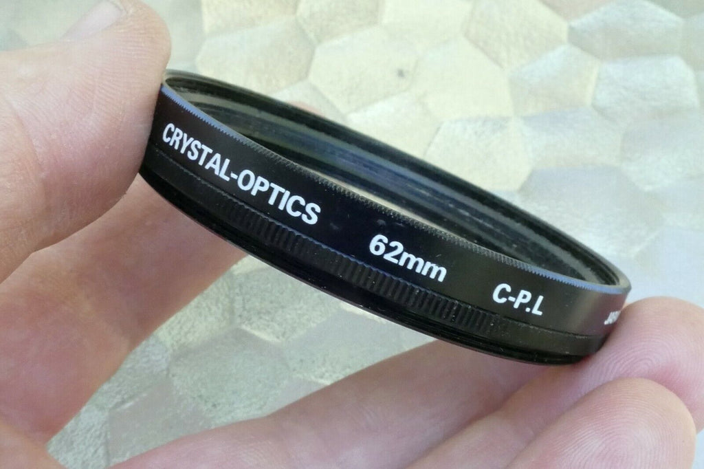 Crystal Optics C-PL Circular polarizing 62mm filter Lens