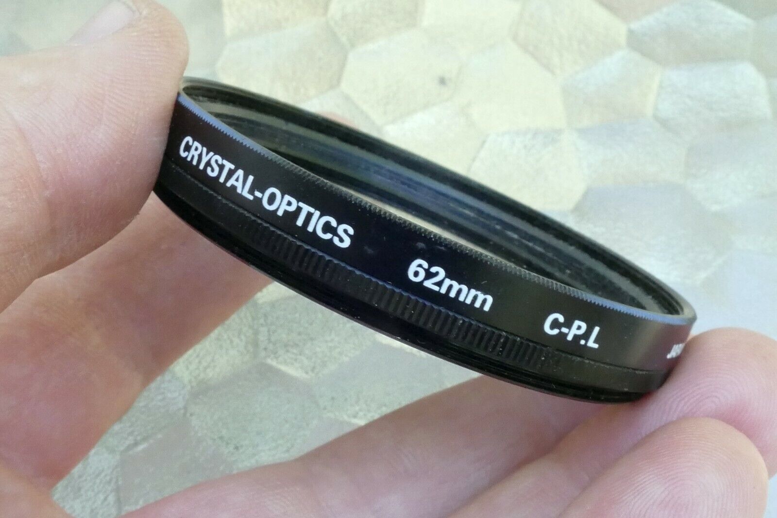 Crystal Optics C-PL Circular polarizing 62mm filter Lens