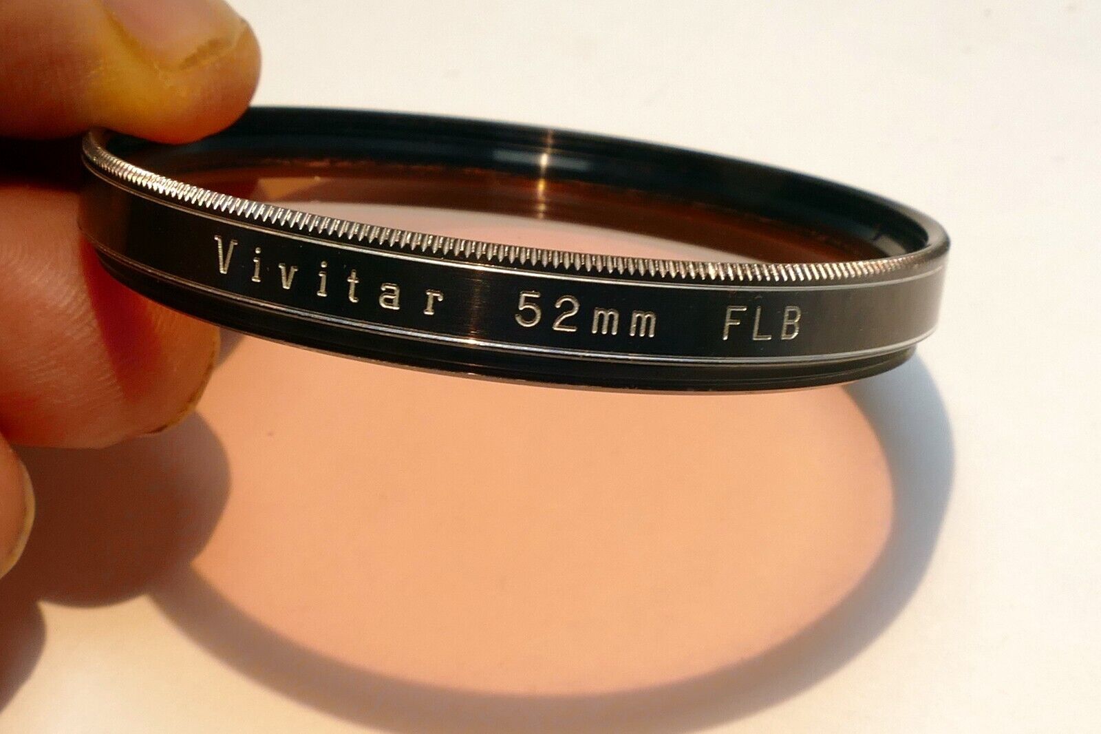 Vivitar 52mm Filter FL-B  fluorescent to daylight balancing