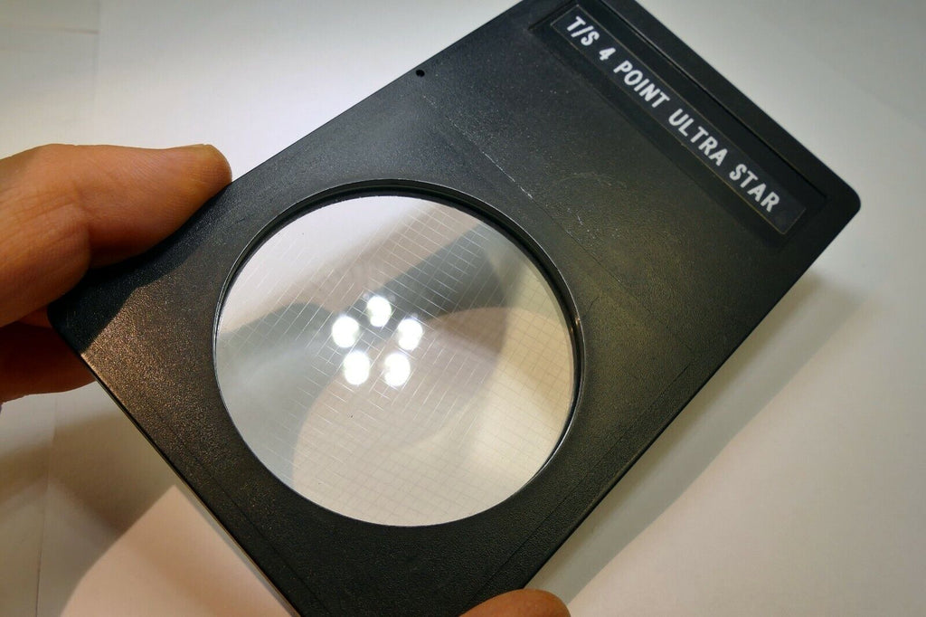 T/S 4-Point Cross Ultra Star CS Lens Filter drop in square 3X3" for Lindahl 
