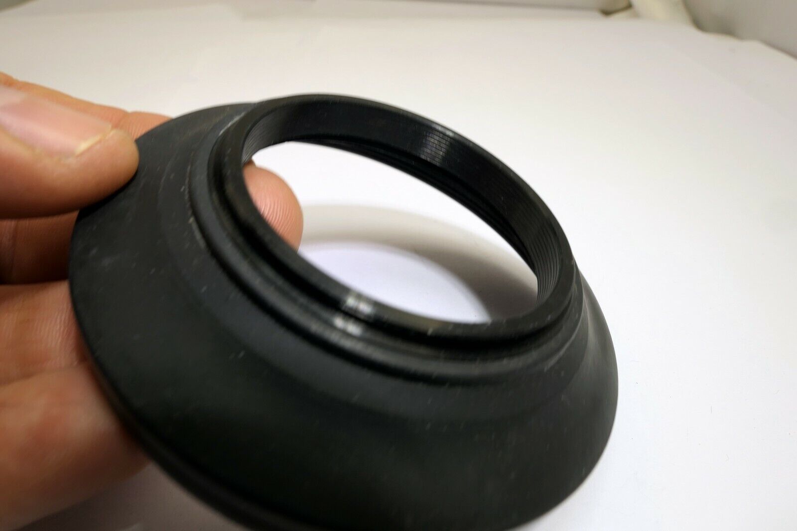 52mm Wide angle Collapsible Rubber Lens Hood double threaded  for 28mm f2.8