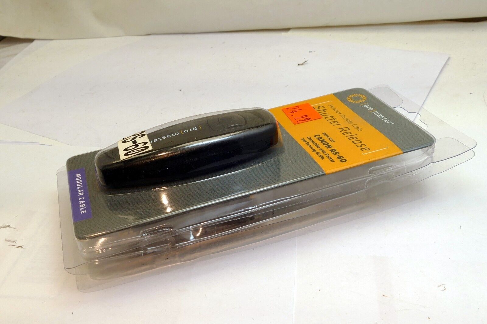 ProMaster Camera Shutter Release cable 6 feet long (Code 5439) for Canon RS-60