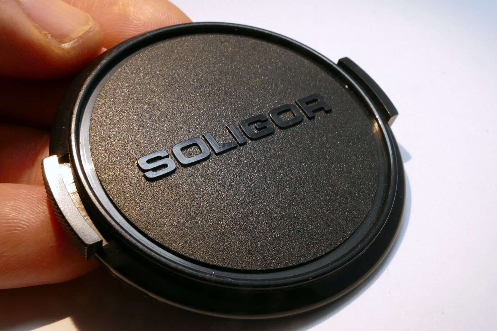 Soligor 55mm Front Cap Plastic snap on for  24mm F2.5