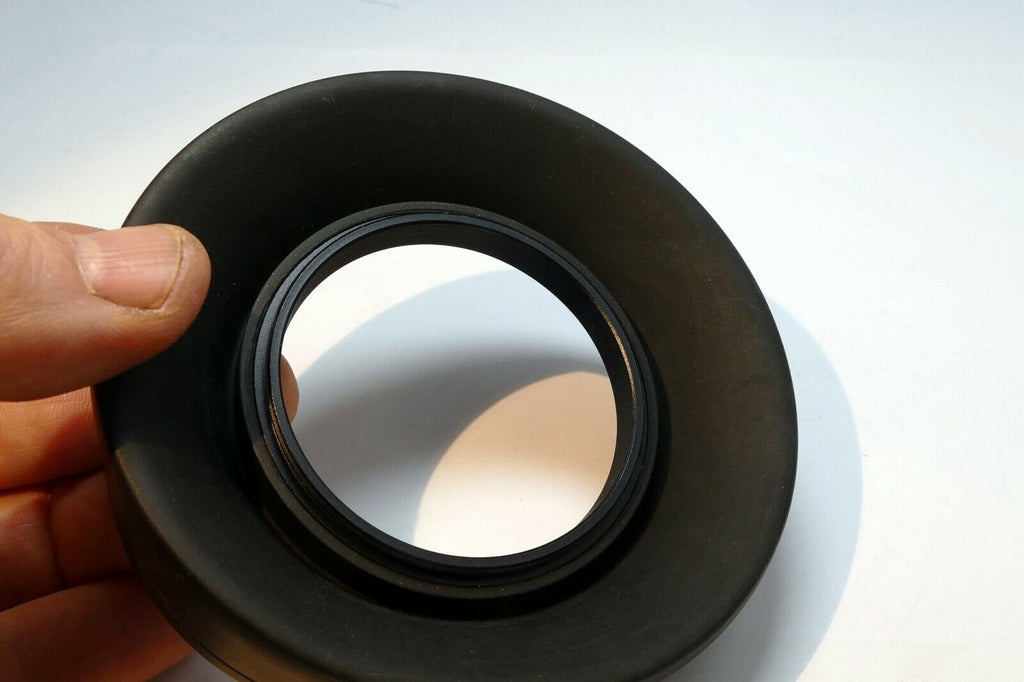 55mm Rubber Lens Hood Shade screw in Telephoto 200mm f3.5 135mm f2.8