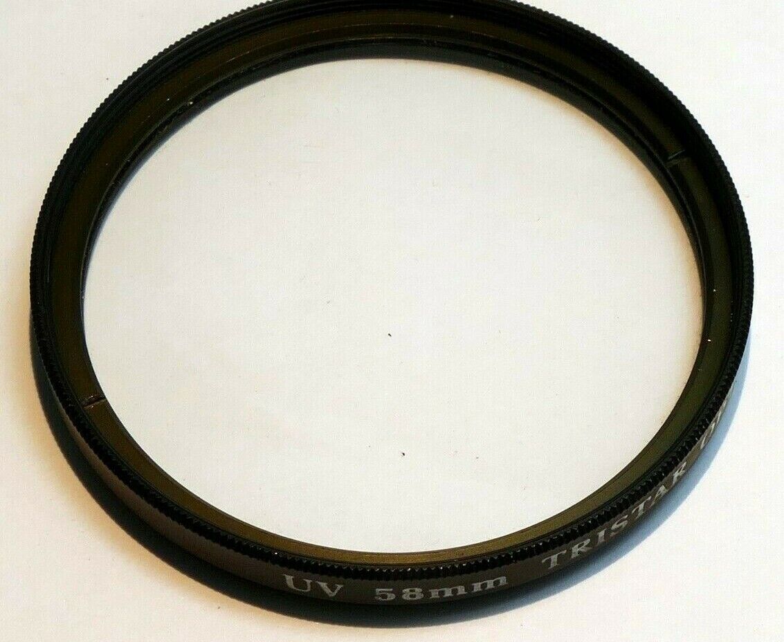 58mm UV (0)  Glass lens filter threaded screw in type