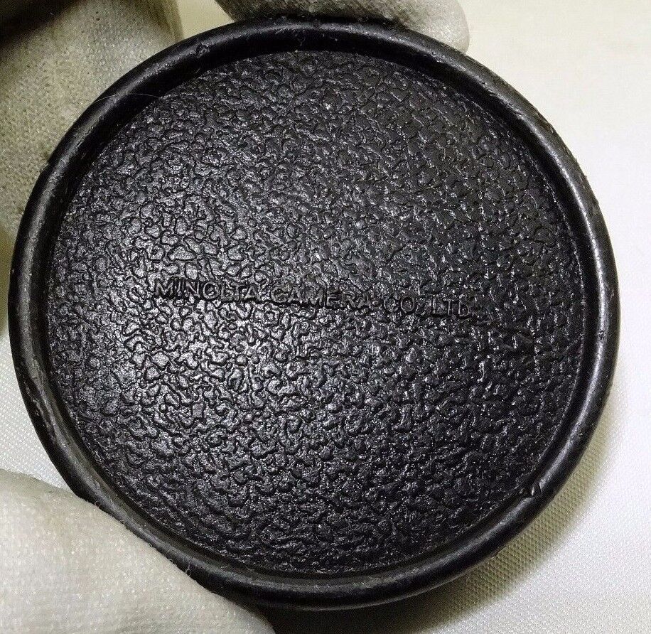 Minolta SR MC Rear Lens Cap  Slip on Genuine vintage