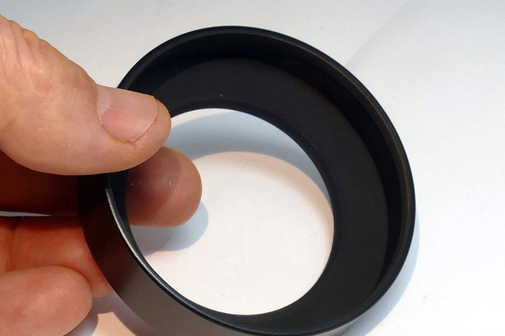 Metal  52mm Lens Hood Shade screw in threaded (67mm front)