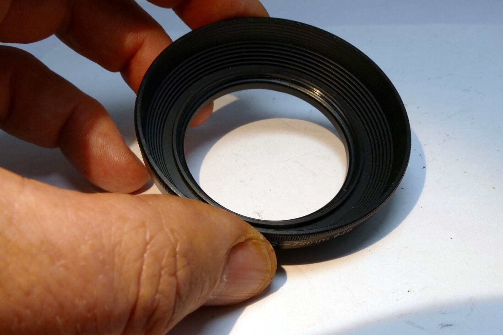 Sony 46mm Lens Hood Shade  for camcorder Video 12-76mm f1.6 TV C
