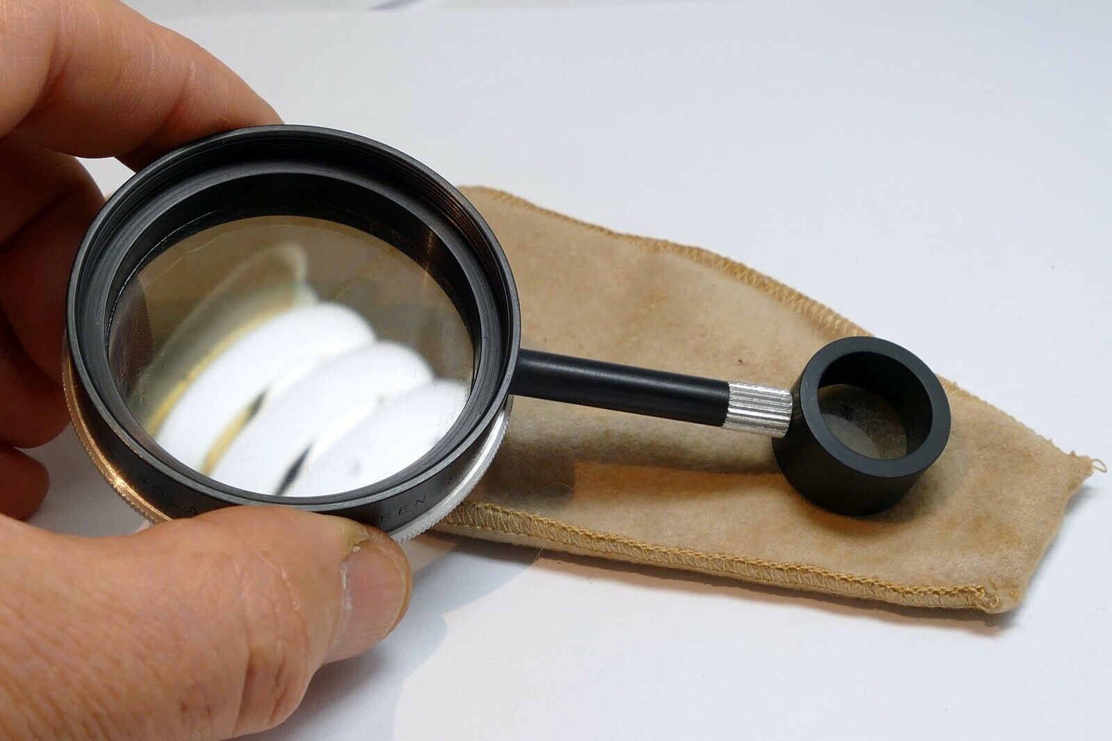 Enteco 54mm Lens Filter Polarivue PL Polar threaded screen series 7 VII