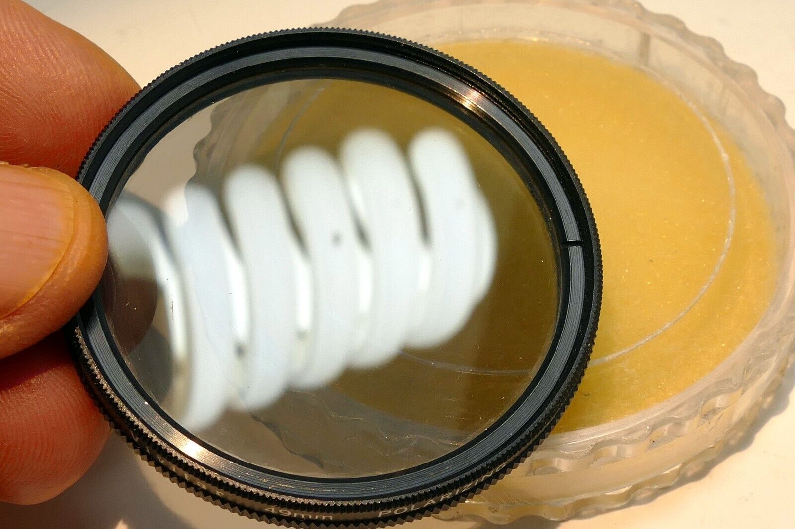 Vivitar 49mm PL Polar Filter Low Profile Thin linear polarizer