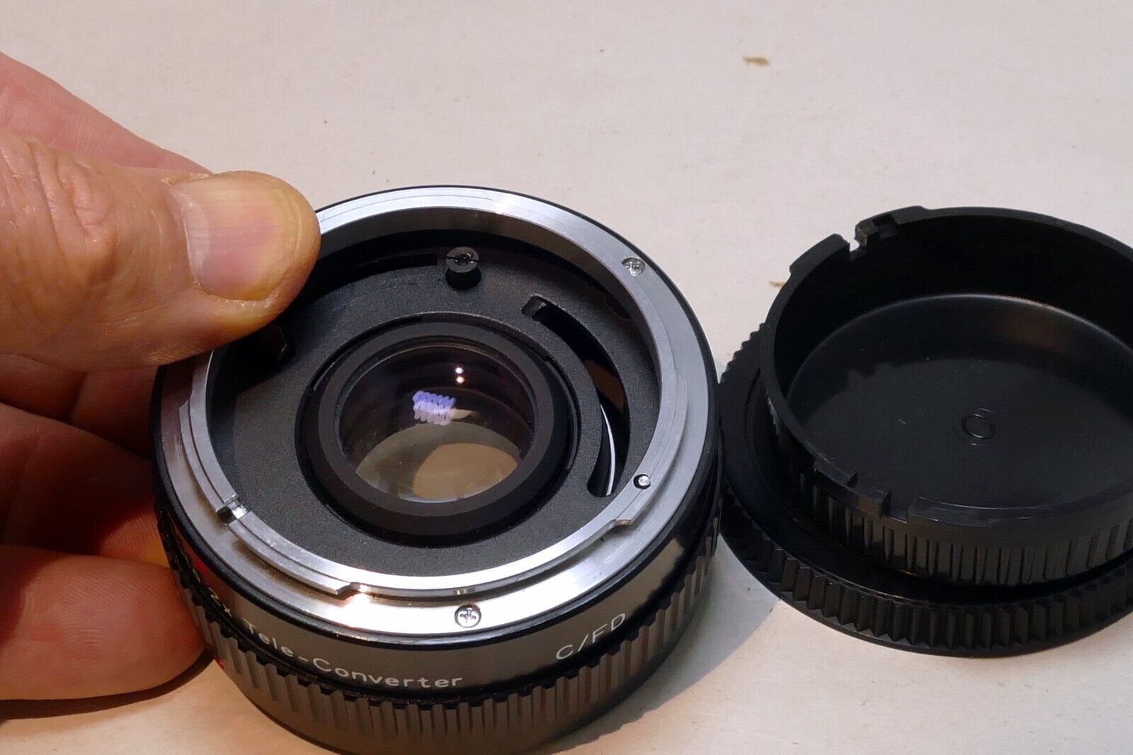 JCPenney 2X Lens Teleconverter Extender for Canon FD/FL manual focus  C-FD