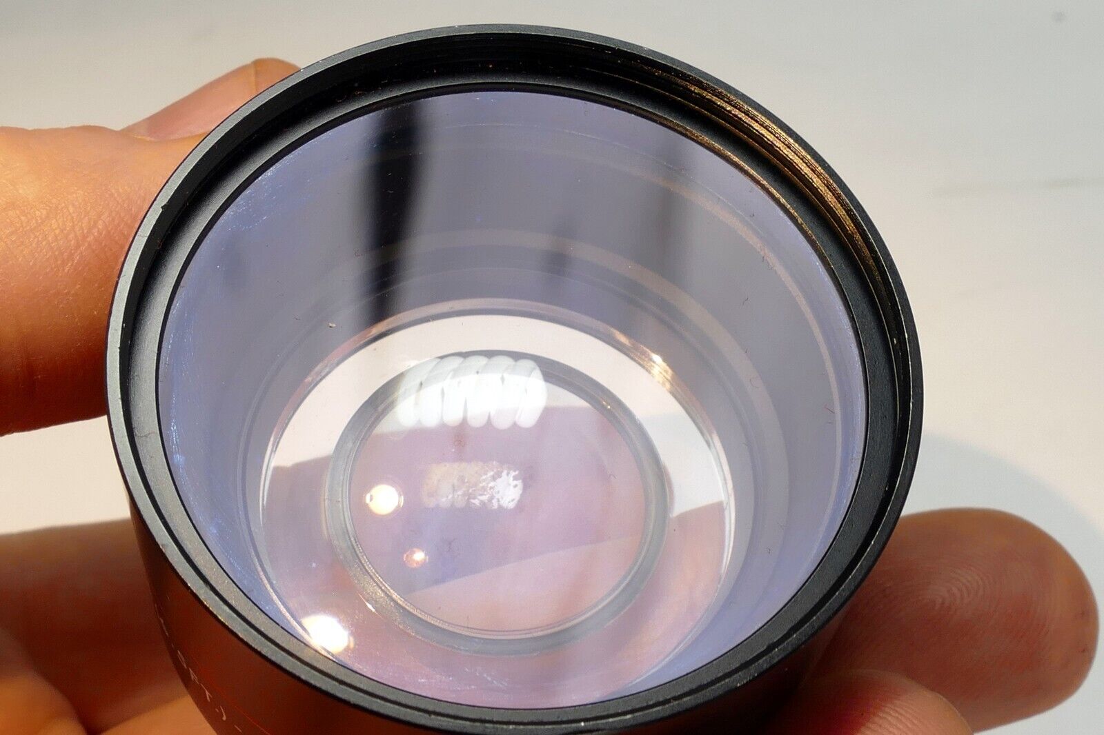 EXEL AUX 46mm lens for Talker wide angle with haze