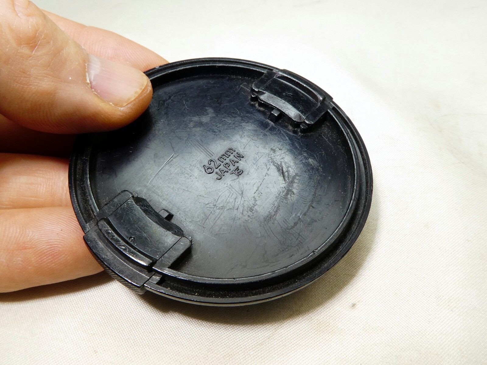 Soligor 62mm Lens Front Cap Snap on type for made in Japan