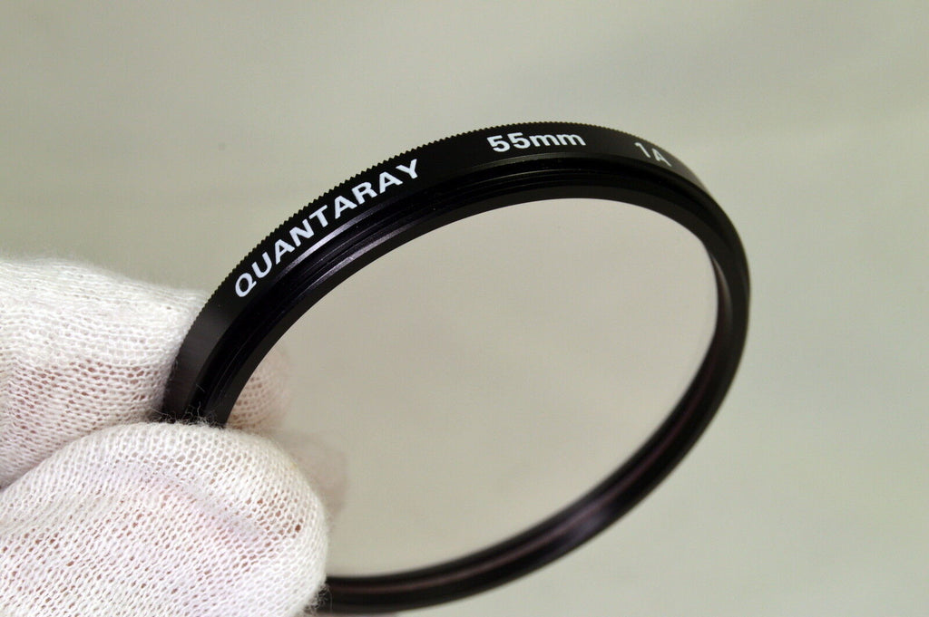 Quantaray 55mm 1A Skylight Lens Filter Made in Japan with storage case O105022