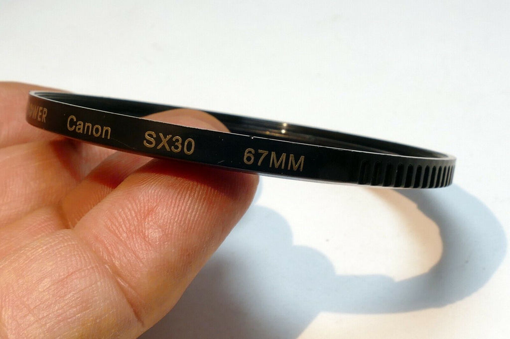 67mm Plastic Ring Adapter For Canon SX540 SX530 SX70 SX30 SX20 cameras