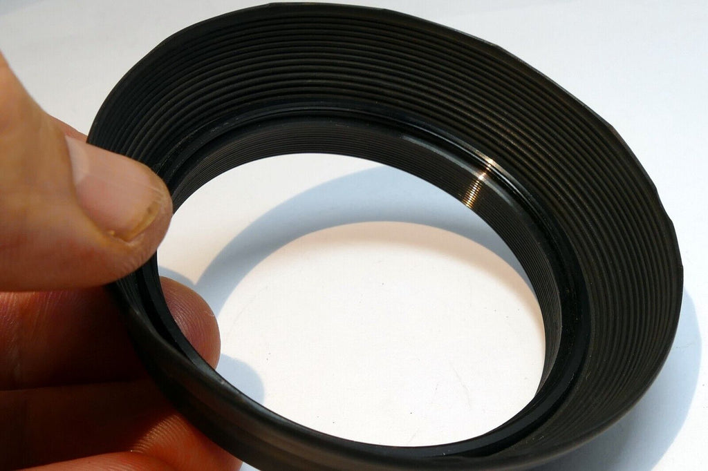 62mm Short Rubber Lens Hood Shade  double threaded